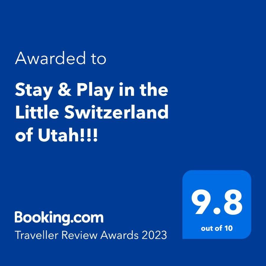 Stay & Play In The Little Switzerland Of Utah!!! Draper Kültér fotó